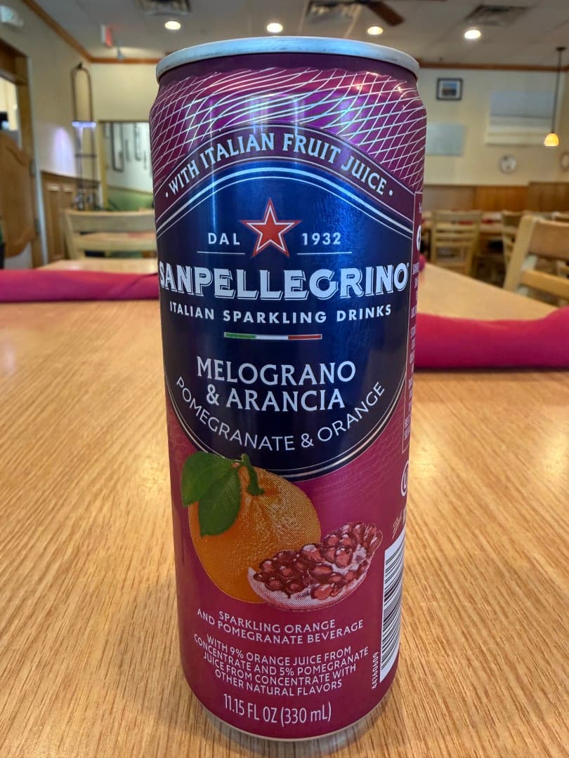 San Pellegrino Orange Pomegranate