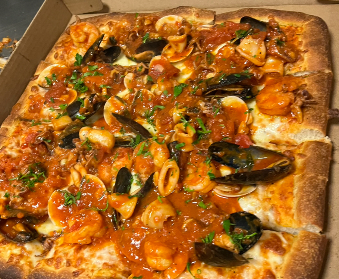 Seafood Sicilian  PIZZA